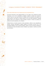 Lengua y Literatura 8° básico-Unidad 4-OA19-Actividad 2