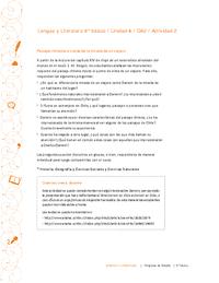 Lengua y Literatura 8° básico-Unidad 4-OA2-Actividad 2
