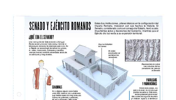 Senado y ejército Romano