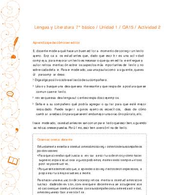 Lengua y Literatura 7° básico-Unidad 1-OA15-Actividad 2