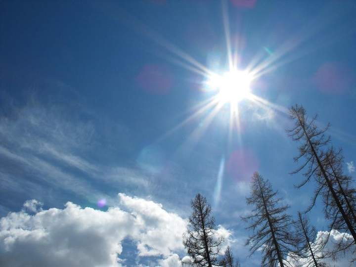 Energía solar en la tierra