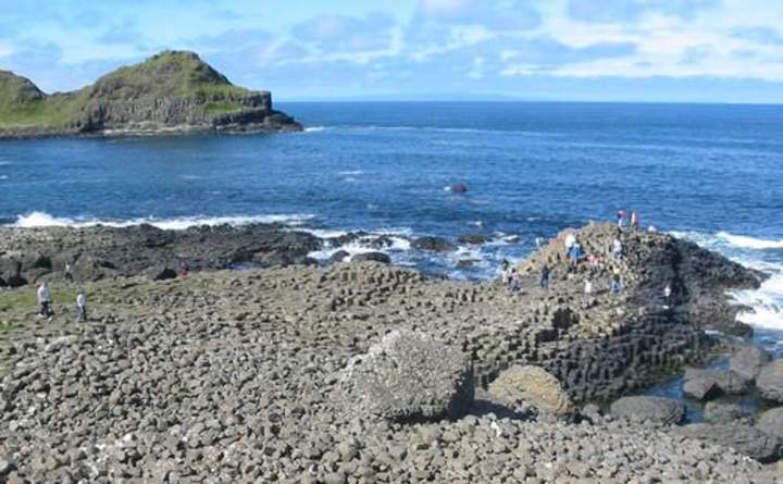 Geología extraña: calzada del gigante Geología extraña: calzada del gigante