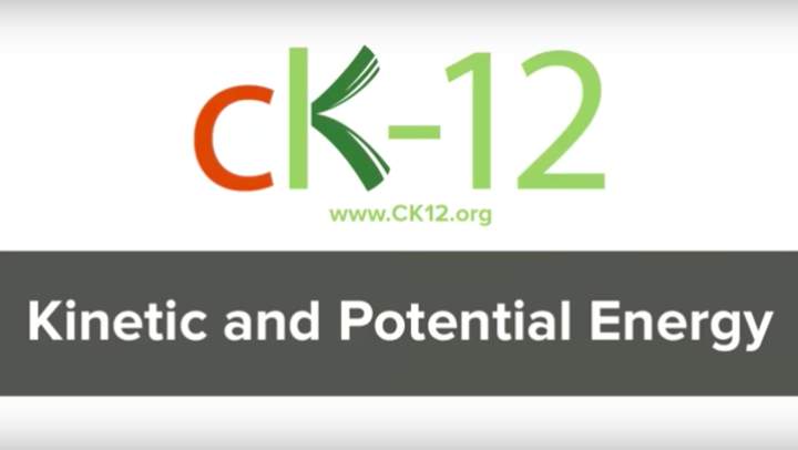 Energía potencial y cinética