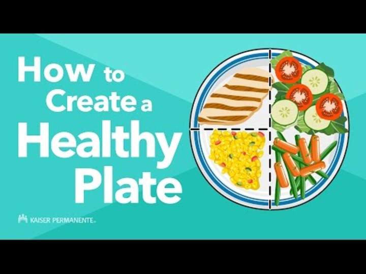 Cómo crear un plato saludable Cómo crear un plato saludable