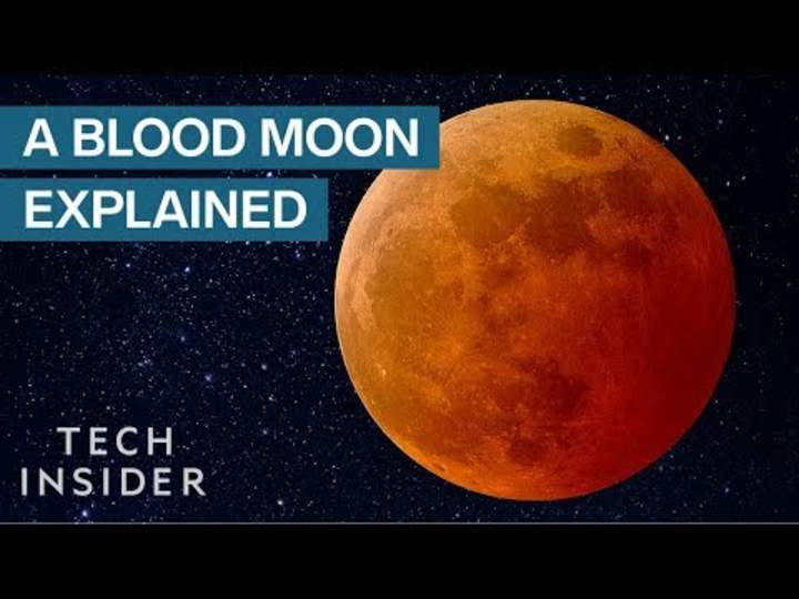 Por qué la luna se vuelve roja durante un eclipse lunar total