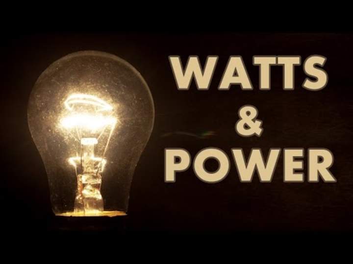 Electricidad básica: potencia y vatios Electricidad básica: potencia y vatios