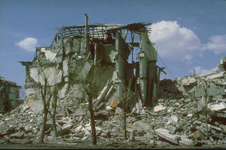 Daño de terremoto Daño de terremoto