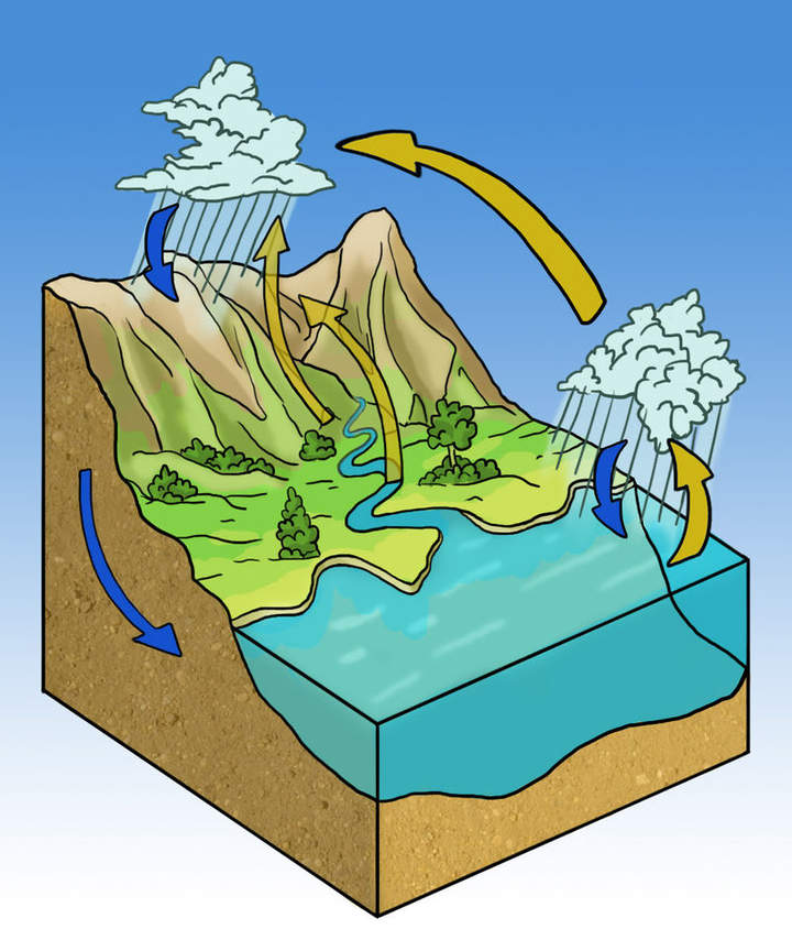 El ciclo del agua El ciclo del agua